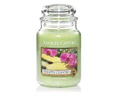 Yankee Candle vela en tarro, Cilantro llew mejia, amarillo, large