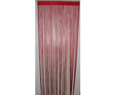 HomeMaison HM69807481 - Cortina, color rojo