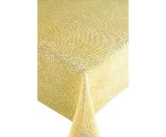 Friedola 25833 Capri - Mantel (130 x 180 cm, poliéster y algodón), color crema
