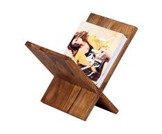 Wohnling revistero de madera de sheesham maciza WL1, 590