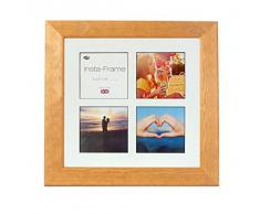 Inov8 16 x 40,64 cm Insta-Frame Catherine marco para Instagram 4/de estampado a cuadros de fotos con paspartú blanco y negro con borde, madera de pino
