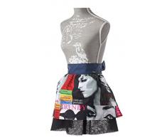 Vigar Lulu Trendy Girl - Set Set de gorro para cocina y delantal, color azul