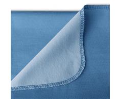 Delis Splash Dry - Toalla multifunción (gimnasio, playa, piscina), color azul bicolor, talla M