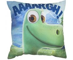 Disney The Good Dinosaur Arlo Cojín cuadrado, poliéster, multicolor