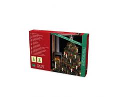Cadena de luces para árbol Konstsmide, guirnalda, Navidad, 16 bombillas transparentes, 230 V, para interiores, cable verde 1002-000