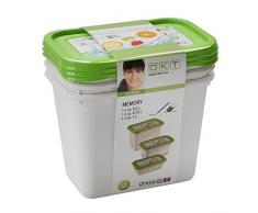 17 Aug 2053858 de memoria caja de almacenaje de plástico verde de frutas