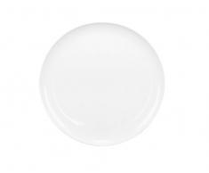 Zak Designs 1313-2550 - Bandeja redonda para BBQ (37 cm), color blanco