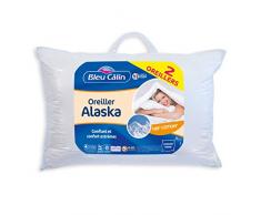 Bleu Câlin almohada algodón color blanco, algodón, blanco, 50 x 70 cm