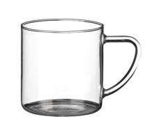 Tescoma cristal taza con Posavasos (0,35 l, 2 pcs Teo, varios colores