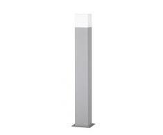 WOFI lámpara de pie al aire libre line, 1-lámpara de techo, Serie Sutter, 40 W 230 V 1 x E27 en la habitación, 70 x 12 cm, gris 3628,01,50,0900