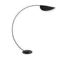 Maison de Lune 44909 - Lámpara de pie metal, color negro