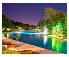 Sylvania - Lámpara par led piscina rgb+multicolor tornillo