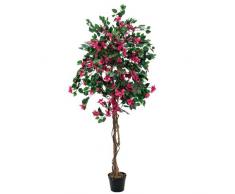 Euro Palms Bougainvillea, rojas, 150 cm, planta artificial