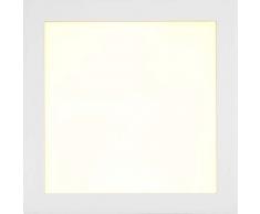 EVN Cultivo – Lámpara LED de Cultivo de techo y pared de panel Chasis aluminio eficiencia energética A 30 W, incluye red dispositivo IP20, 39 mm, 300 x 300 mm, color blanco lprq3002