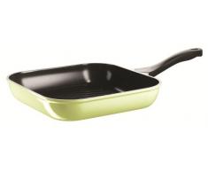 Mäser Domestic TOP Selection Telesto - Sartén de grill con recubrimiento cerámico ILAG, 28 unidades, 28 x 28 cm, color verde y negro