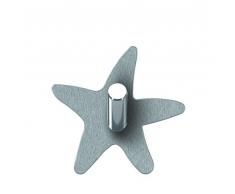 Kleine Wolke 5811117887 8 de ganchos de pared adhesivos Star, gancho de la pared, colour cromo