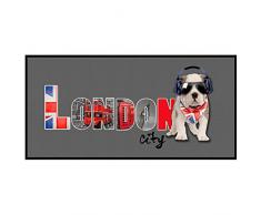 Tapis Déco - 1740323, Tapete Rectangulo , 57 X 115 Cm , London Boy , Estampado