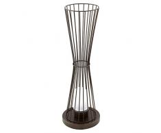 Lámpara de exterior lámpara de pie Garden Living terrico marrón, E27 max. 1 x 60 W