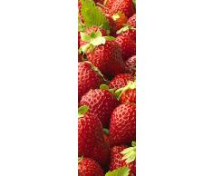 Plage 162261 Pegatinas para cocina y Frigorífico de fresas de vinilo 180 x 0.1 X 59,5 cm, multicolor