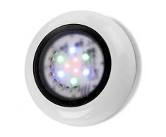 Leds-c4 aqua - Aplique piscina aqua led 4200k 9x3w blanco