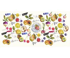 Vilber Gran Chef Mix Alfombra, Vinilo, Multicolor, 50x120x0.2 cm