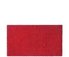 Laroom Felpudo, Fibra de Coco y PVC Base, Rojo