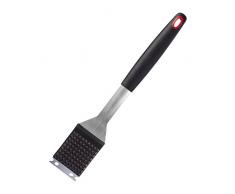 Westmark 15072280 de barbacoa cepillo, acero inoxidable, Negro, Plata, 38.5 x 6.5 x 3.5 cm