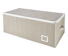 idehome Platinum mr155 696 A funda almacenaje con bolsa retráctil ipv3 ppnw polietileno Topo 49,5 x 33,5 x 91,5 cm)