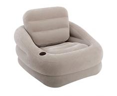 Intex - Sillón hinchable y respaldo extraíble, 97 x 107 x 71 cm (68587NP)