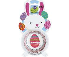 Wilton huevo de Pascua moldes para cupcakes, multicolor, Pack de 50