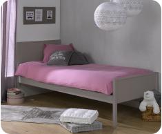 Cama juvenil INES, Lino, 90x200cm.