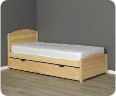 Cama juvenil NATURE Natural 90x200cm