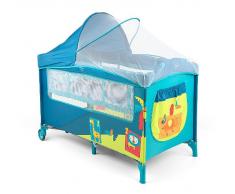 Milly Mally 2732 Viaje Mirage Deluxe Cama Infantil, color azul