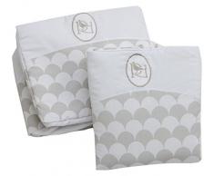 Colección Rosabel Abeona - Conjunto de vestiduras + edredón para minicuna