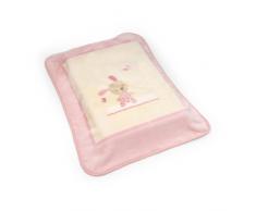 Cambrass 30845 - Manta raschel 110x140 cm song rosa