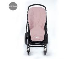 Pasito a Pasito - Funda de silla universal de verano, color rosa
