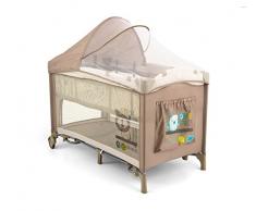 Milly Mally 1988 viaje Mirage Deluxe Cama Infantil, color beige