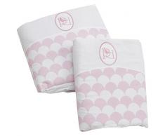 Colección Rosabel Abeona - Conjunto de vestiduras + edredón para minicuna