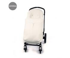 Pasito a Pasito - Funda de silla y saco de verano universal, color pique beige