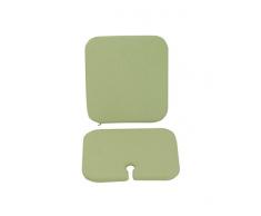 Nuun Kids Design 14.0095 - Cojín dos piezas para sillas y tronas infantiles, color verde