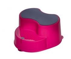 Rotho Babydesign 20005 0210 Top - Taburete infantil, color rosa translúcido