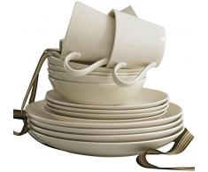 Gordon Ramsay Maz por Royal Doulton 16 piezas Vajilla blanca