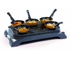 Domo DO8706W fondue, gourmet y wok - Accesorio de cocina (Negro, 50 Hz, 220 - 240 V)