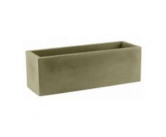 Vondom 41650A - Jardinera, 50 x 120 x 50 cm, color kaki