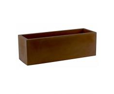 Vondom 41650A - Jardinera, 50 x 120 x 50 cm, color bronce