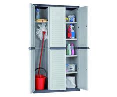 Maiol 6110-01 - armario slim line gris persiana 100x45x180