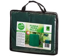 Catral 53010020 - Funda para sillas, poliéster, 61 x 61 x 100 cm, color verde oscuro