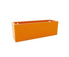 Vondom 41630RF - Jardinera, 30 x 80 x 30 cm, color naranja
