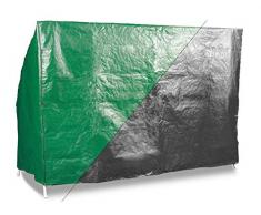 Bosmere P305 - Cubierta reversible para banco de jardín, color verde y negro
