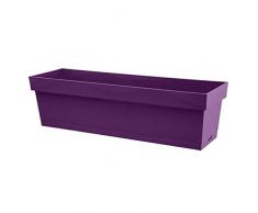 Jardinera Toscane (L60 cm) en PVC Violeta